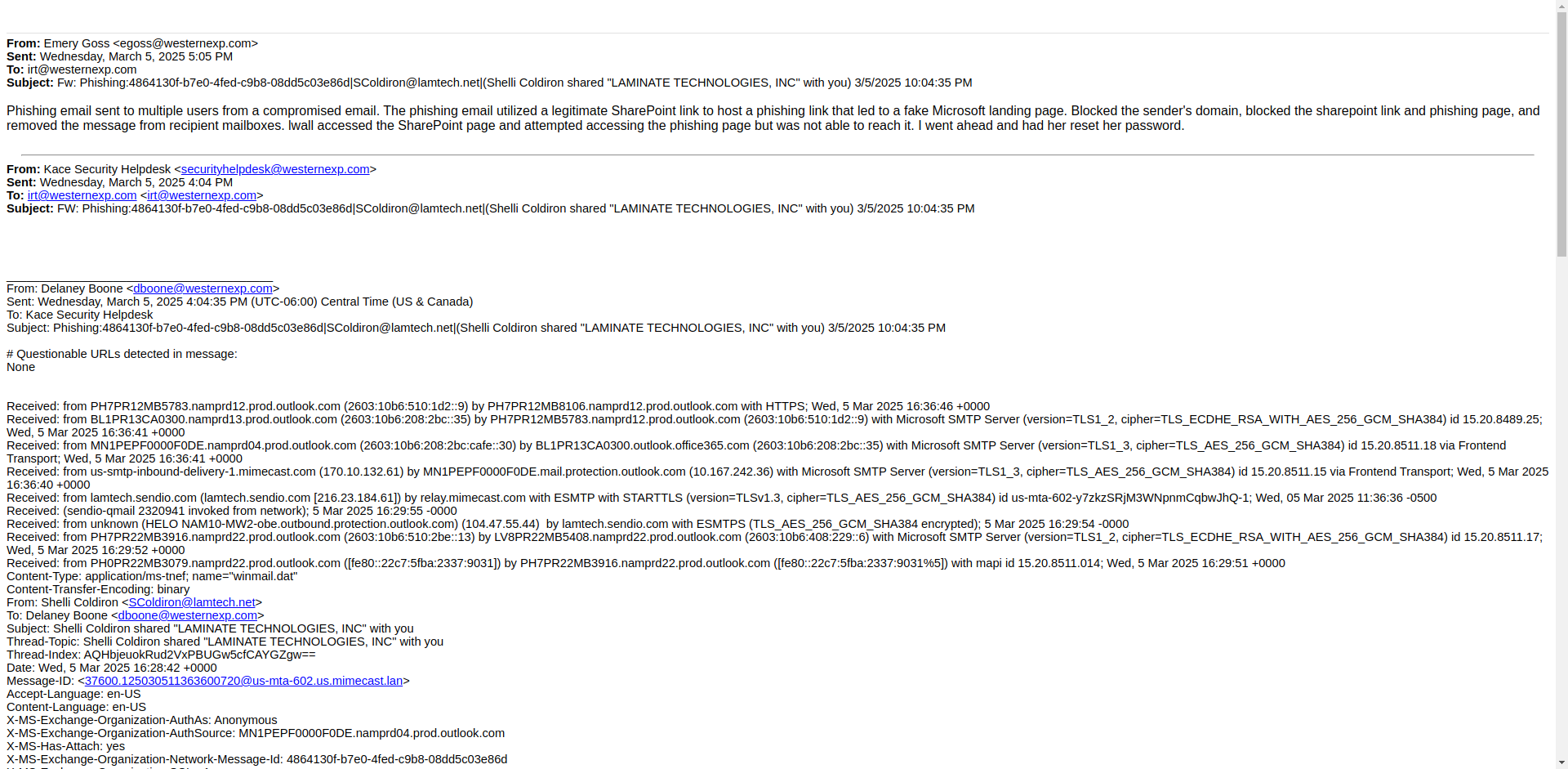 Email Render Screenshot