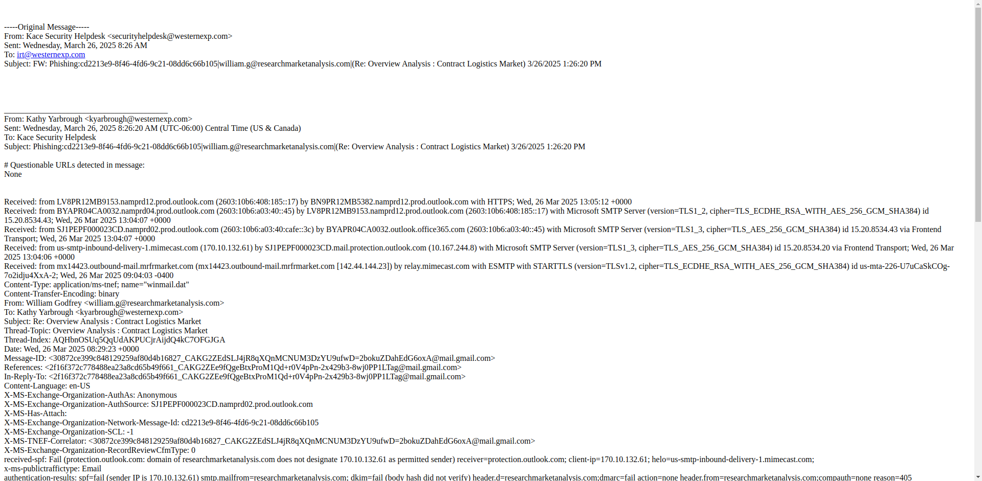 Email Render Screenshot