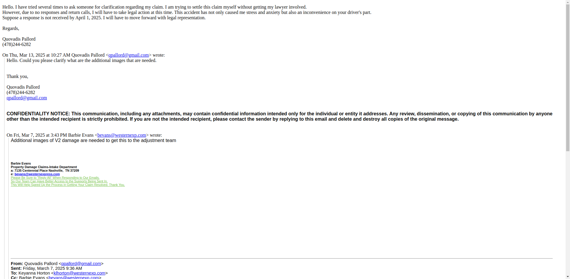 Email Render Screenshot