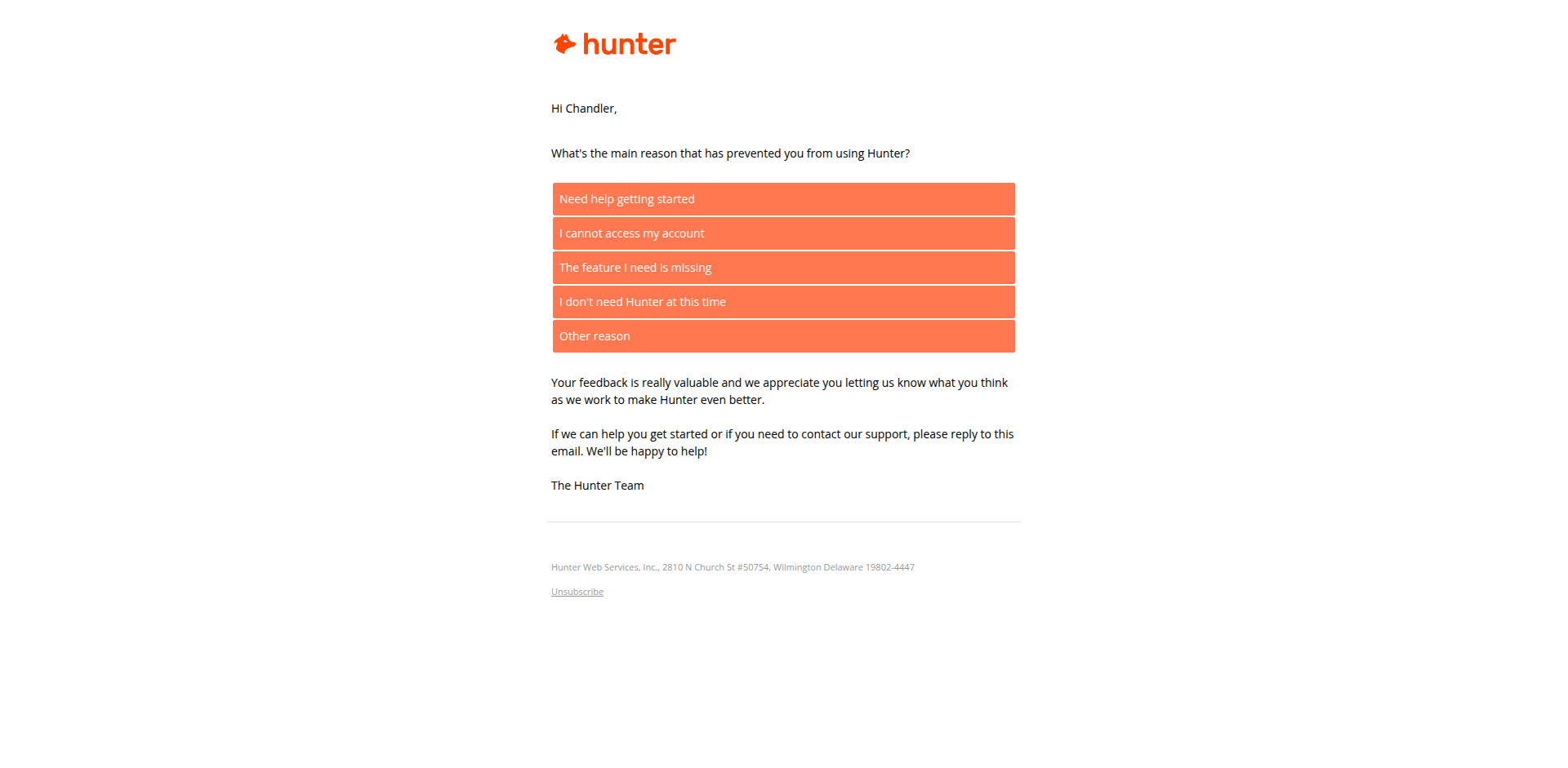Email Render Screenshot