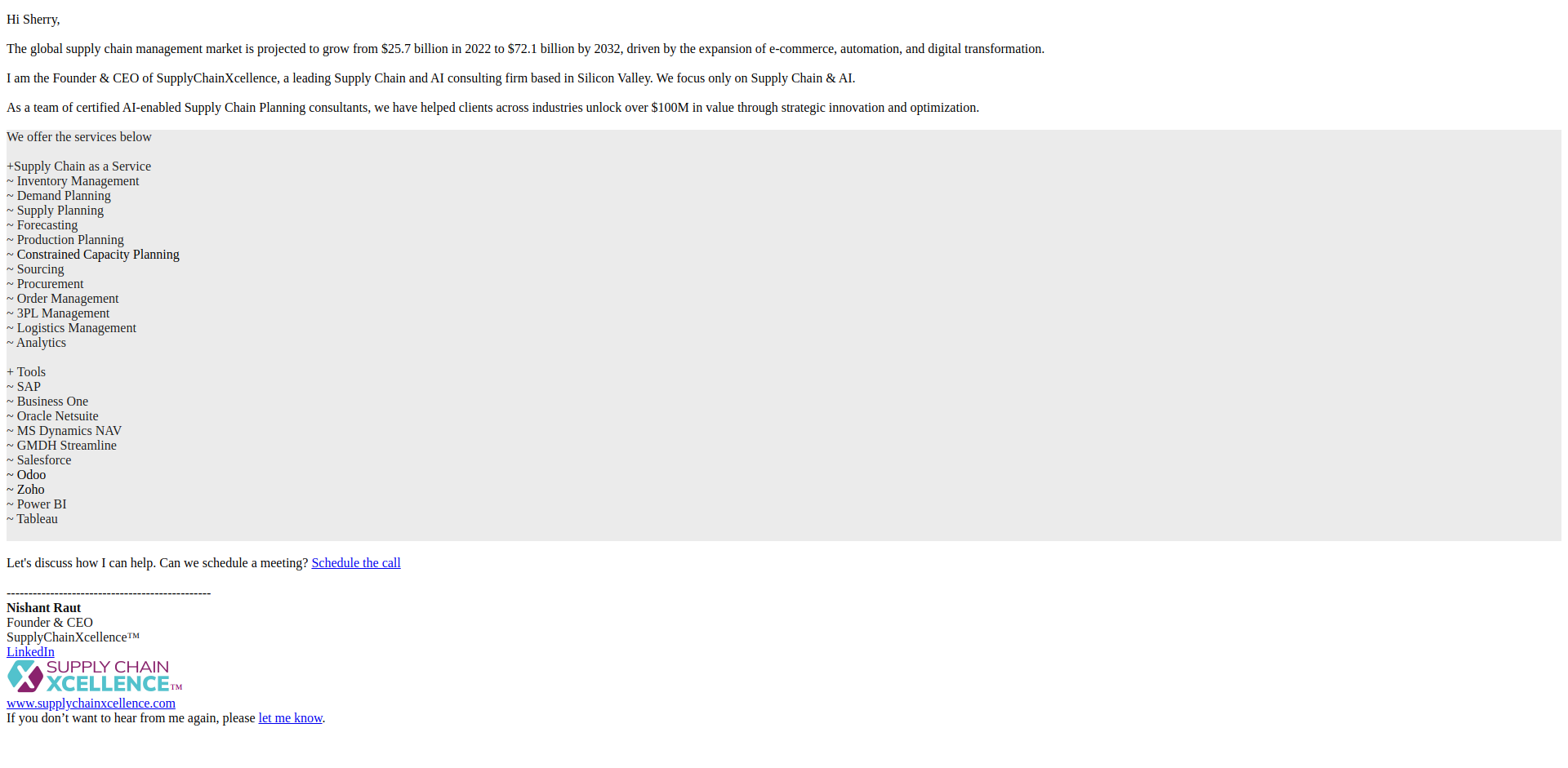 Email Render Screenshot