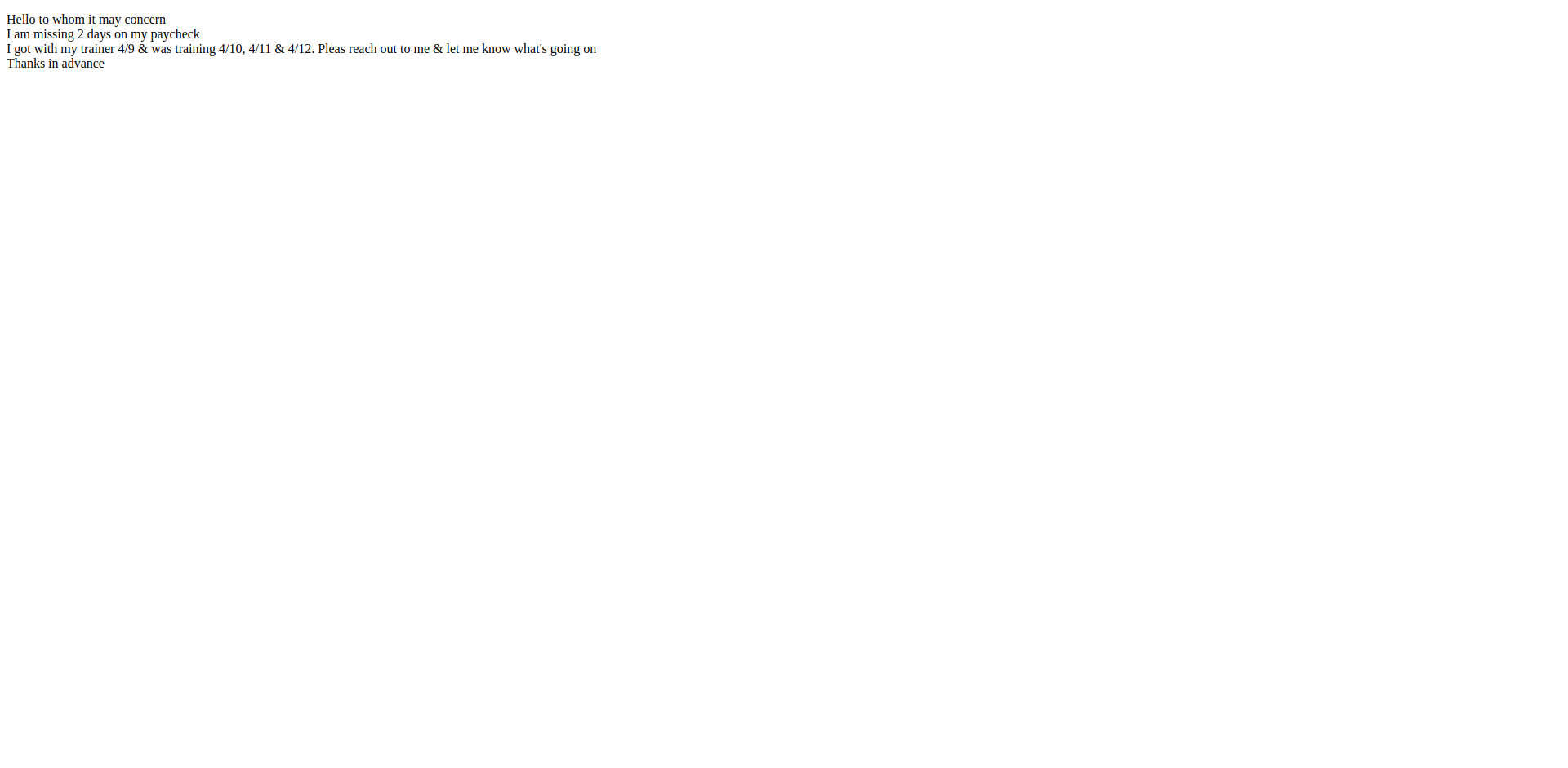 Email Render Screenshot