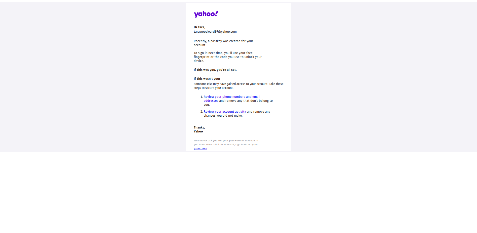 Email Render Screenshot