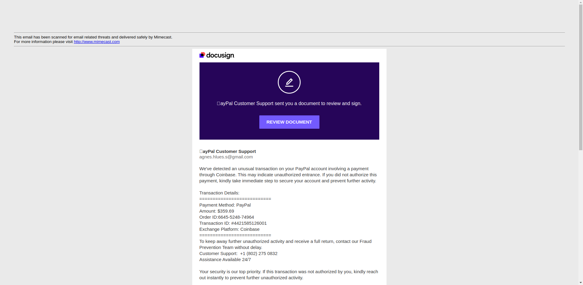 Email Render Screenshot