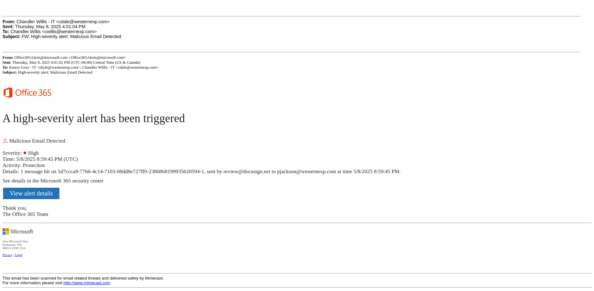 Email Render Screenshot
