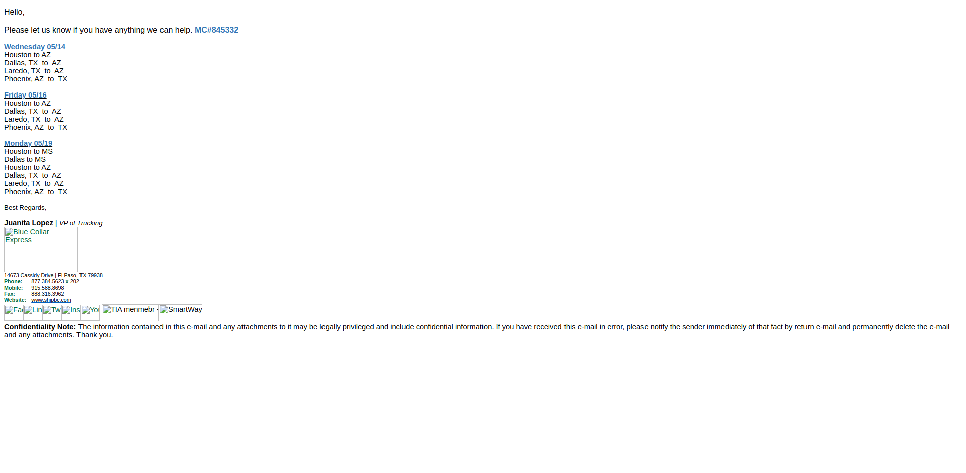 Email Render Screenshot