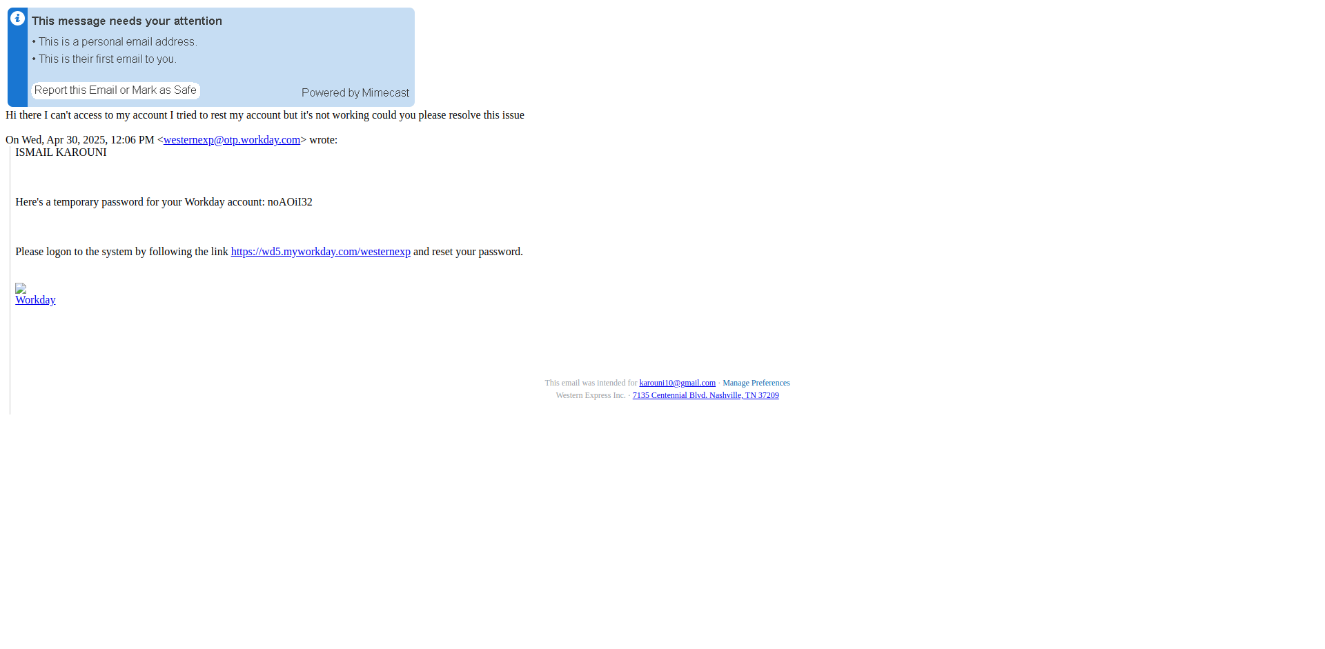 Email Render Screenshot